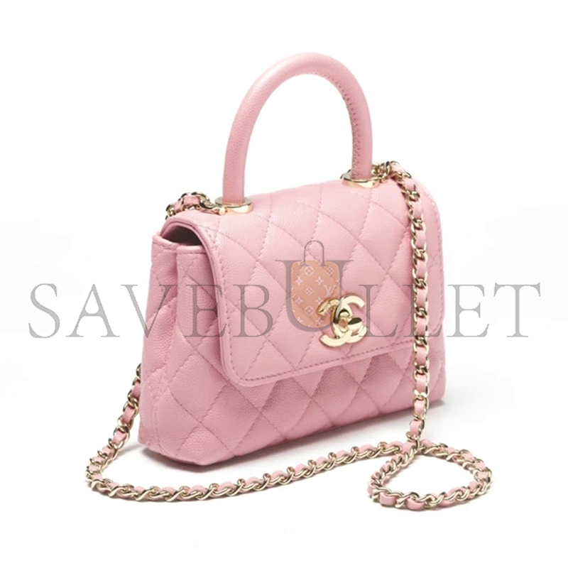 Ch**el extra mini coco handle ap4244 (14.5*11.5*5.5cm)